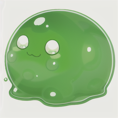 AI-generated slime concept