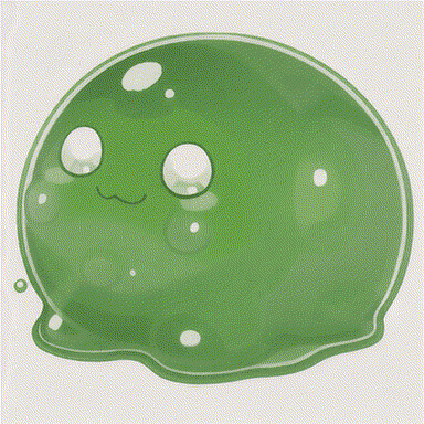 Generated slime idle animation